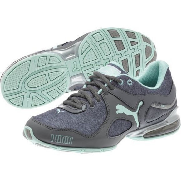 Puma Shoes - Puma Women's Cell Riaz Gray Athletic Sneakers